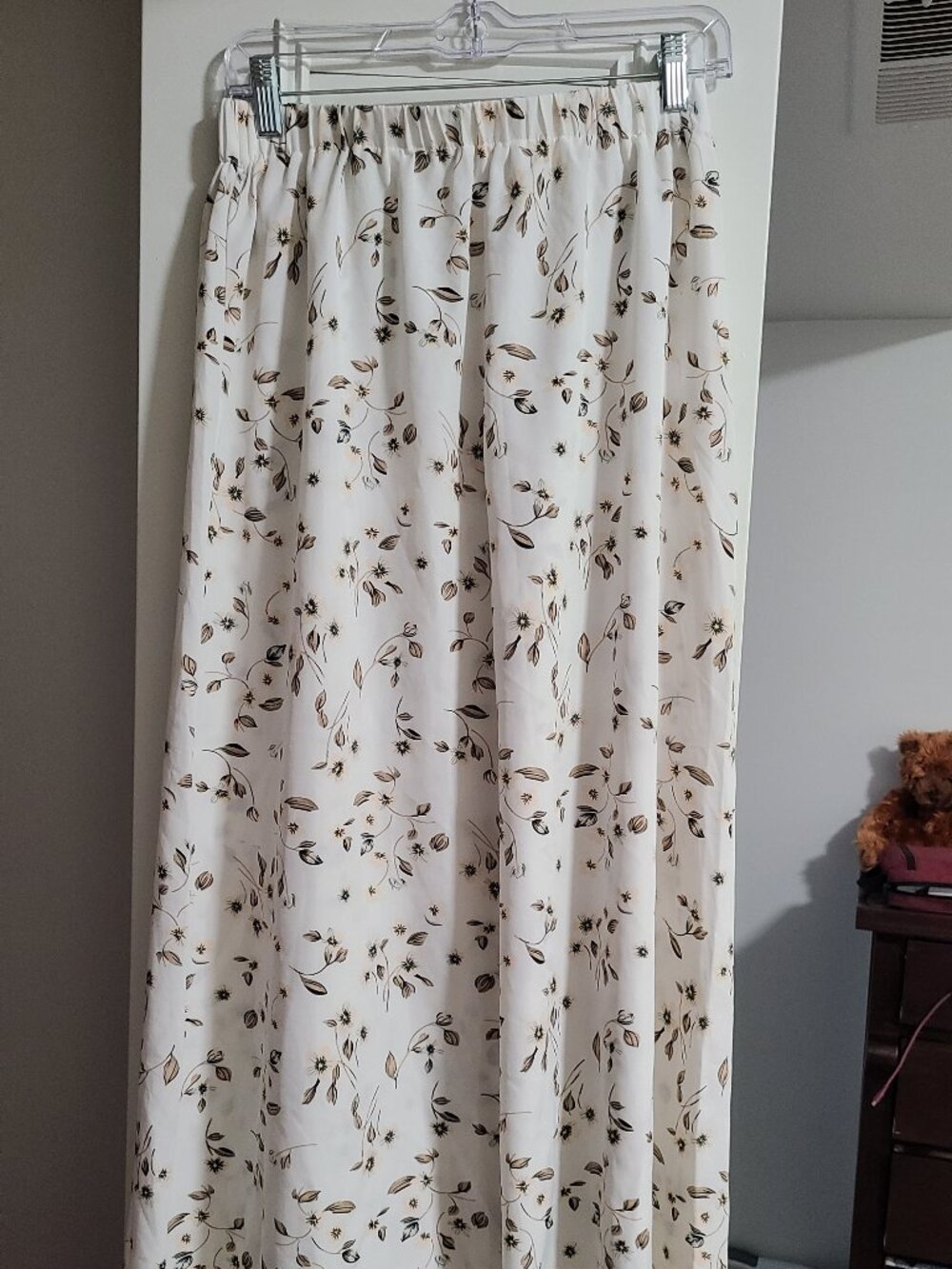 Floral maxi skirt